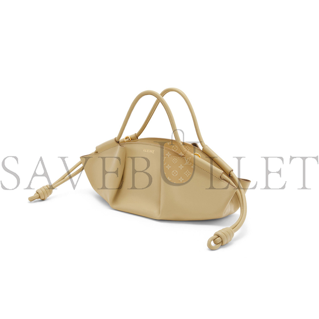 LOEWE SMALL PASEO BAG IN SHINY NAPPA CALFSKIN A709P48X02 (35*21*11.5cm)